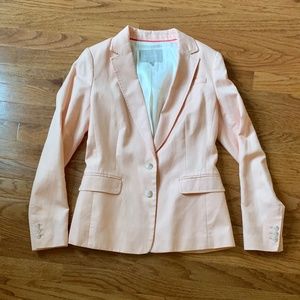 Banana Republic - Peach Linen Blazer